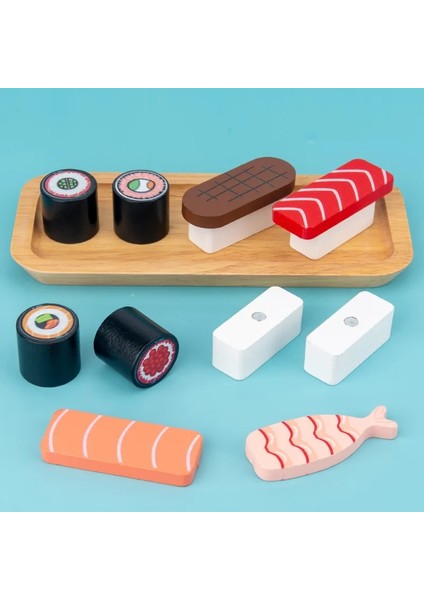 LTC01107 Stili Çocuk Mutfak Oyuncak Pretend Bulmaca Manyetik Minyatür Gıda Seti Japon Mutfağı Suşi Pişirme Oyuncak Ev Kız Hediye Oyna Pretend (Yurt Dışından) fırsatları