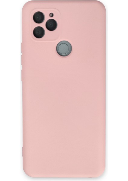General Mobile Gm 22 Kılıf Nano Içi Kadife Silikon - Pudra 300099