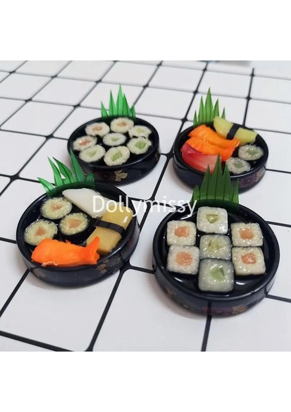 2 Adet Dollhouse Minyatür Gıda Janpanese Sushi Rice Gıda Pretend Dollhouse Dollhouse Dekor Blyth Barbies Için Bjd Bebek Mutfak Oyuncak (Yurt Dışından) fiyatları