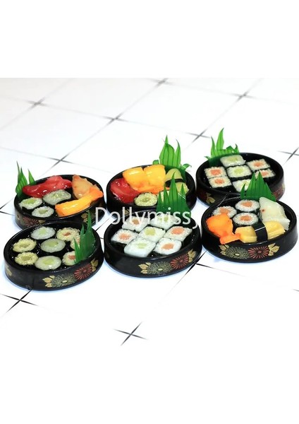 2 Adet Dollhouse Minyatür Gıda Janpanese Sushi Rice Gıda Pretend Dollhouse Dollhouse Dekor Blyth Barbies Için Bjd Bebek Mutfak Oyuncak (Yurt Dışından) fırsatları