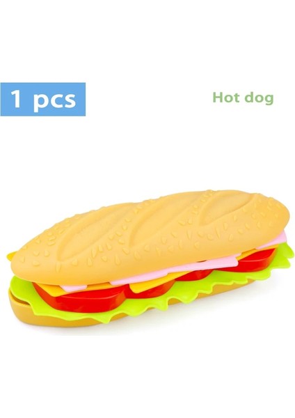 C Stili Çocuk Simülasyon Mutfak Gıda Oyuncaklar Oyna Pretend Hamburger Hotdog Patates Kızartması Pişirme Oyuncak Oyun Evi Eğitici Oyuncaklar Çocuk Için (Yurt Dışından)