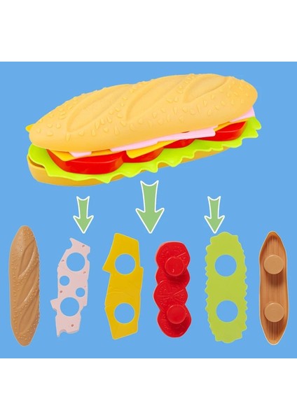 C Stili Çocuk Simülasyon Mutfak Gıda Oyuncaklar Oyna Pretend Hamburger Hotdog Patates Kızartması Pişirme Oyuncak Oyun Evi Eğitici Oyuncaklar Çocuk Için (Yurt Dışından) modelleri
