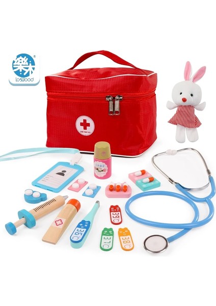 Quwei-Dl Tarzı Bebek Ahşap Çocuklar Için Doktor Eğitici Oyuncaklar Oyna Pretend Tıbbi Simülasyon Tıp Sandığı Çocuklar Için Ilgi Geliştirme Seti (Yurt Dışından) fiyatları