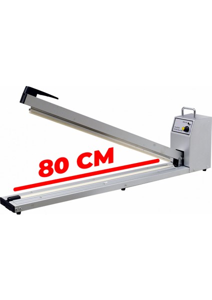 FS-800H Alüminyum Gövde 80 cm Poşet Yapıştırma Makinası