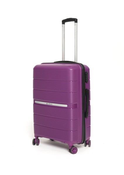 Orta Boy Pp Polipropilen Kırılmaz Silikon Valiz, Orta Boy Plastik Bavul Seyahatleriniz Için