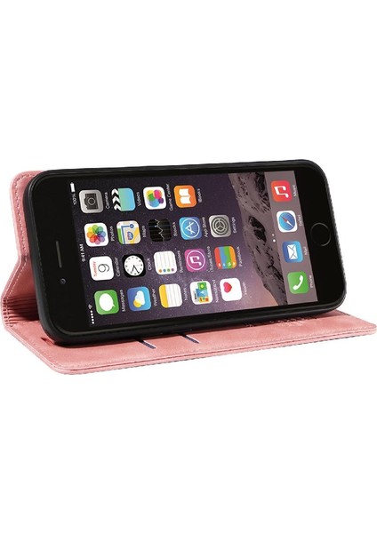 Iphone Se 2022/2020 Için Folio Cüzdan Pu Deri Koruyucu Manyetik Telefon Kılıfı (Yurt Dışından) indirimleri