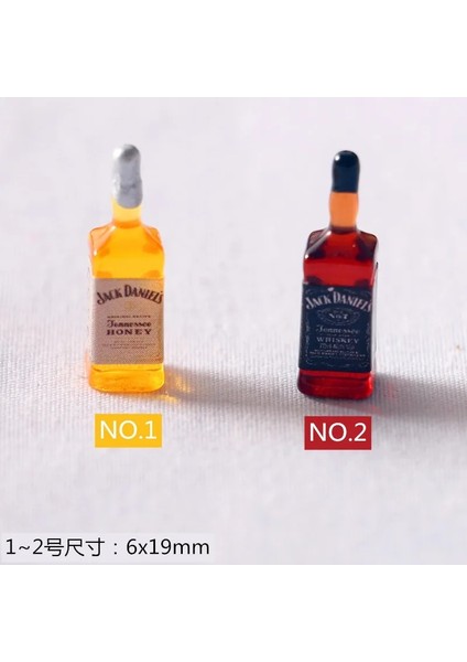 4 Adet Style7 Stili Ale Sevimli Mini Kola Minyatür Dollhouse Içecek Şişesi Wink Soda Içecek Oyna Pretend Gıda Oyuncaklar Mutfak Aksesuarları (Yurt Dışından)