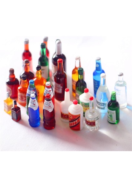 4 Adet Style7 Stili Ale Sevimli Mini Kola Minyatür Dollhouse Içecek Şişesi Wink Soda Içecek Oyna Pretend Gıda Oyuncaklar Mutfak Aksesuarları (Yurt Dışından)
