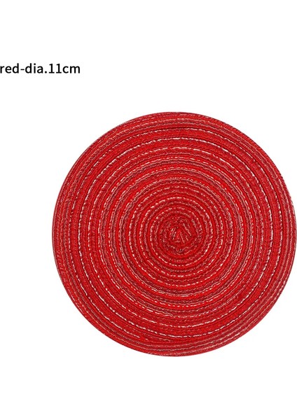 Kırmızı DIA.11CM Tarzı 1:12 Türk Tarzı Dollhouse Halı Çiçek Mat Oyun Evi Dekor Zemin Kaplamaları Minyatür Dokuma Kilim Bebek Aksesuarları (Yurt Dışından)
