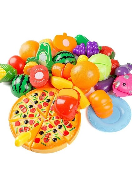 Pembe Kek Tarzı Oyna Pretend Set Plastik Gıda Oyuncak Dıy Kek Oyuncak Kesme Meyve Sebze Gıda Çocuklar Için Oyuncaklar Oyna Pretend Eğitici Hediye Gyh (Yurt Dışından)