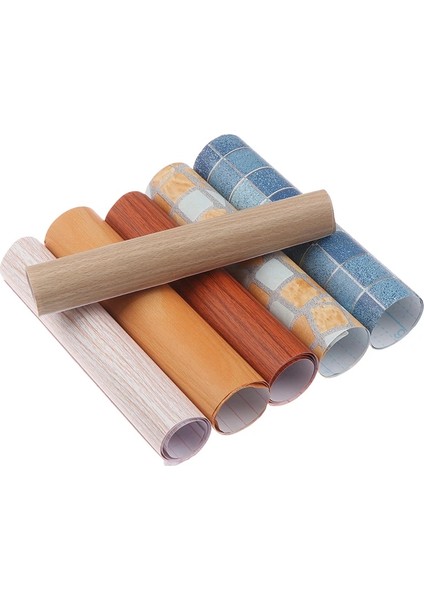 No.3 Tarzı Dollhouse Modern Su Geçirmez Ahşap Duvar Kağıdı Rulo Kendinden Yapışkanlı Iletişim Kağıt Kapılar Kabine Masaüstü Mobilya Sticker Oyuncaklar 45*20 cm (Yurt Dışından) modelleri