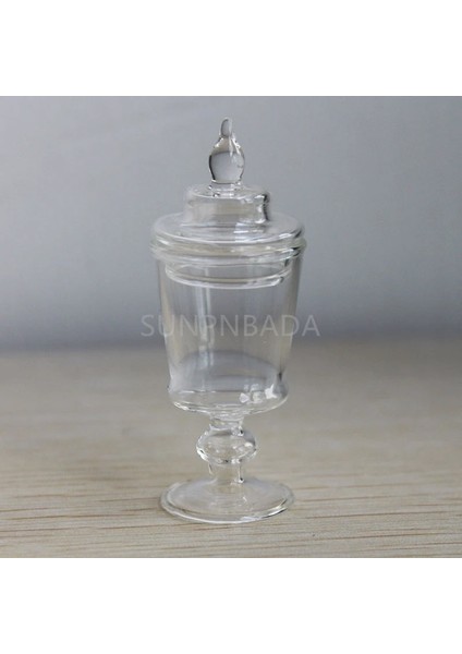 Stili Temizle Ale Minyatür Dollhouse Cam Kavanoz Mini Ayı Şeker Blyth Barbies Için Bebek Maması Oyna Pretend Mutfak Oyuncak Aksesuarları (Yurt Dışından)