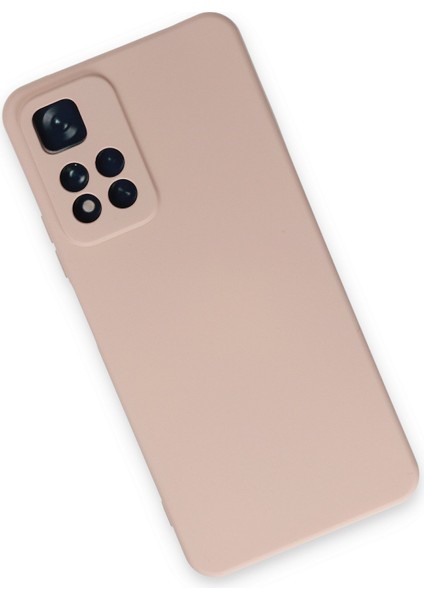 Xiaomi Redmi Note 11 Pro Plus 5g Kılıf Nano Içi Kadife Silikon - Pudra 300099