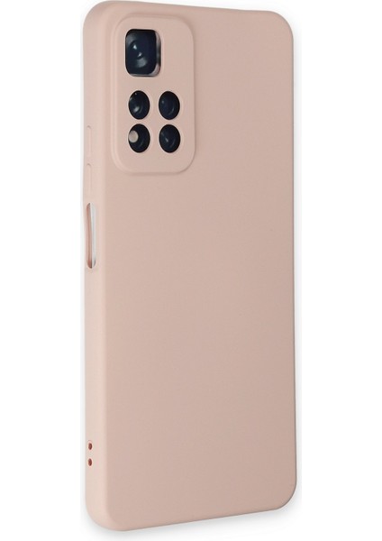 Xiaomi Redmi Note 11 Pro Plus 5g Kılıf Nano Içi Kadife Silikon - Pudra 300099