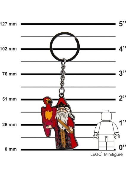 Harry Potter 53278 Albus Dumbledore Enamel Key Chain