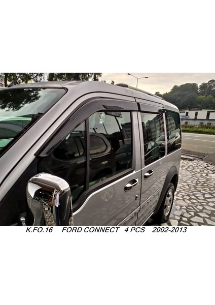 Fıat Doblo Iı 2010-2021 Düz Model (4'lü)Cam Rüzgarlığı Kuzgun