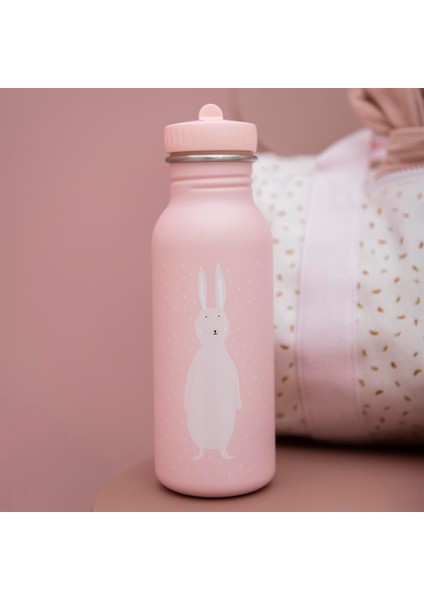 Mrs. Rabbit Suluk 500 ml - Pipetsiz Su Matarası - Paslanmaz Çelik Su Şişesi - Bayan Tavşan modelleri