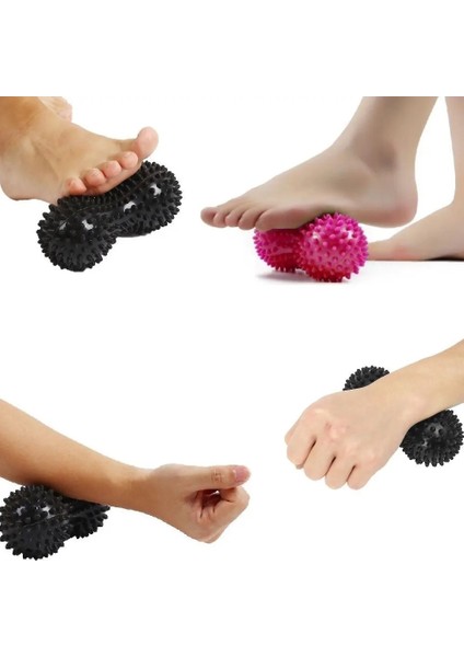 Fildişi Tarzı Dikenli Fıstık Pvc Yoga Malzemeleri Egzersiz Masajı Fıstık El Topu Yoga Fitness Topu Şişirilmiş Hava Yastığı Fıstık Topu 6 Renk (Yurt Dışından) fırsatları