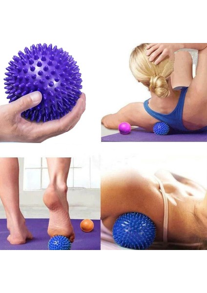 Mavi Stil Pvc Ön Yüz Masaj Topu Fitness Topu Eller ve Ayaklar Kasları Gevşetir Omurga Topu Tetik Noktası Kavrama Akupunktur Noktası Masaj Topu (Yurt Dışından) modelleri