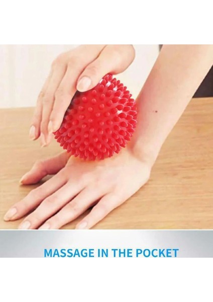 Mavi Stil Pvc Ön Yüz Masaj Topu Fitness Topu Eller ve Ayaklar Kasları Gevşetir Omurga Topu Tetik Noktası Kavrama Akupunktur Noktası Masaj Topu (Yurt Dışından) indirimleri