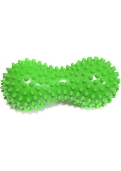 Yeşil Stil Fıstık Şekli Masaj Yoga Fitness Topu Stres Relax Vücut Dikenli Pvc Dayanıklı Ayak Dikenli Kas Masajı Tetik Noktası Ayak (Yurt Dışından)