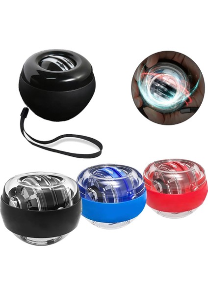 Bej Tarzı Gyro Güç Fitness Ekipmanları LED Jiroskopik Powerball Otomatik Başlatma Aralığı Bilek Topu Karşı Kol El Kas Kuvveti Eğitmeni ile (Yurt Dışından) fırsatları