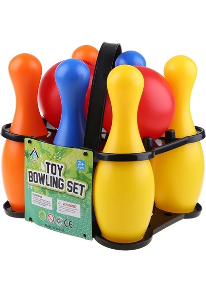 Siyah Stil Küçük Plastik Bowling Pin Bowling Topu Seti Eğlenceli Kapalı Aile Oyunları Çocuklar Için Eğitici Oyuncak Toplar Erkek Kız Fitness 골프공 Лакросс (Yurt Dışından) fiyatları