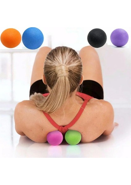 F Stili Fasya Topu Tek Top Derin Kas Gevşeme Topu Vücut Masajı Ayak Kası Yorgun Egzersiz Fitness Vücut Tam Serbest Bırakma Topu J6U7 (Yurt Dışından)