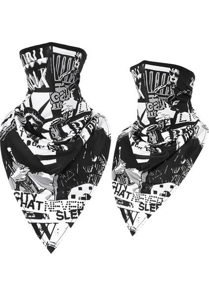 No.24 Tarzı Yaz Nefes Örgü Bandana Koşu Bisiklet Yüz Maskesi Avcılık Kayak Bisiklet Yürüyüş Balıkçılık Snowboard Spor Eşarp Kadın Erkek (Yurt Dışından)