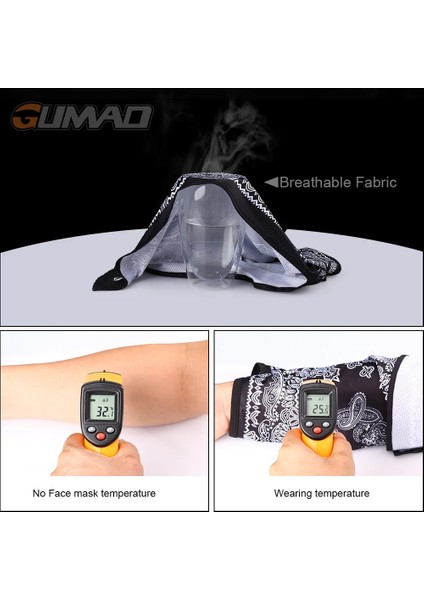 No.15 Tarzı Nefes Spor Kafatası Yüz Bandana Yarım Baskılı Maske Kayak Yeniden Kullanılabilir Tüp Eşarp Balıkçılık Yürüyüş Koşu Boyun Körüğü Kapak Erkekler Kadınlar (Yurt Dışından) fırsatları