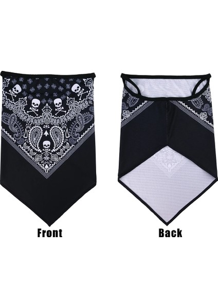 No.1 Tarzı Erkekler Kafatası Baskılı Bandana Bisiklet Yüz Maskesi Kayak Boyun Körüğü Bisiklet Koşu Yürüyüş Tüpü Eşarp Yaz Serin Yarım Maskeler Kadınlar (Yurt Dışından) indirimleri