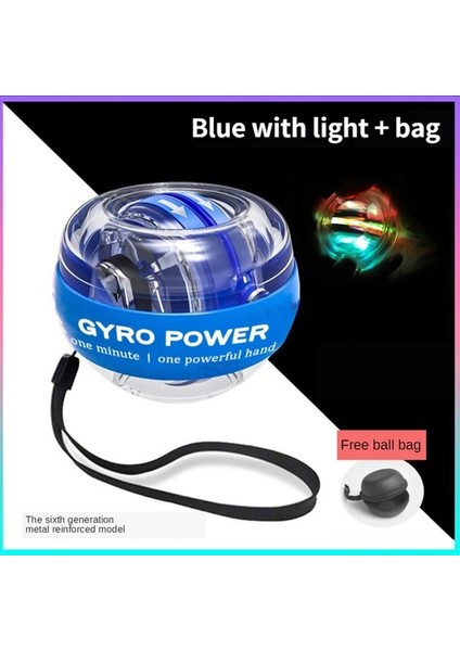 Yeşil Stil Kol Kas Eğitimi Bilek Topu Çene Egzersiz Topu Jiroskop Işıldama Metal Bluetooth Kavrama Topu Kas Eğitimi (Yurt Dışından)