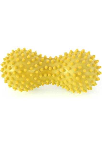 Sarı Stil Dikenli Fıstık Pvc Yoga Malzemeleri Egzersiz Masajı Fıstık El Topu Yoga Fitness Topu Şişirilmiş Hava Yastığı Fıstık Topu 6 Renk (Yurt Dışından)