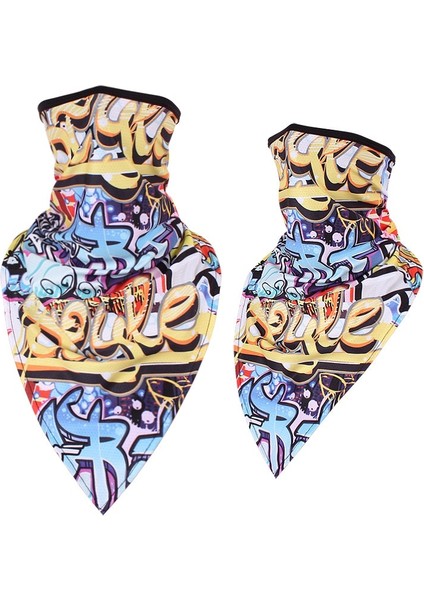 M25 Stili Tek Boyut Çok Fonksiyonlu Üçgen Eşarp Mascarillas Buffs Motosiklet Bisiklet Bandanalar Yürüyüş Kamp Balıkçılık Boyun Isıtıcı Körüğü Yüz Maskesi (Yurt Dışından)