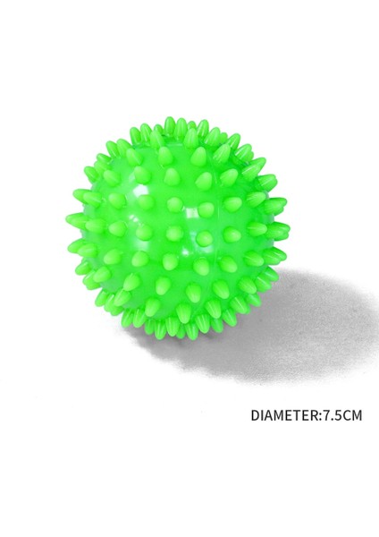 Gri Stil Pvc Fitness Massage Ball Spiky Trigger Point Sport Fitness Yoga Exercise Body Muscle Relax Ball For Hand Foot Pain Stress Relief (Yurt Dışından) fırsatları