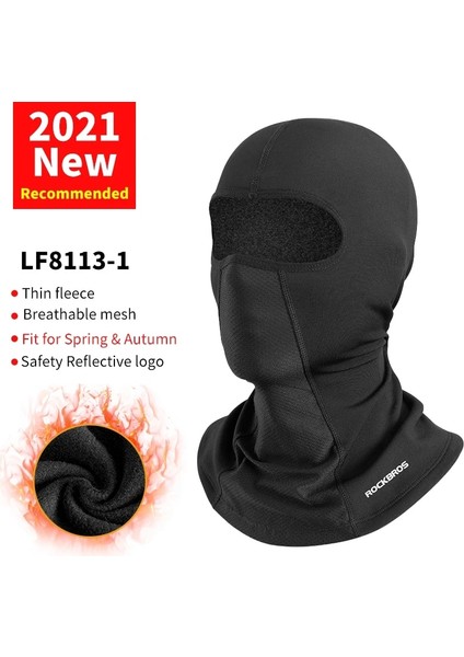 LF8113-1 Stili Rockbros Kış Kayak Yüz Eşarp Yüz Maskesi Bisiklete Binme Kayak Koşu Spor Eğitimi Balaclava Winderproof Bisiklet Aksesuarı (Yurt Dışından)