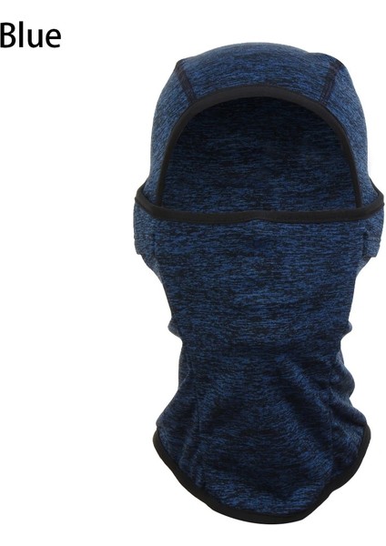 Mavi Stil Çocuklar Balaclava Rüzgar Geçirmez Kayak Yüz Kapsayan Çocuk Polar Boyun Isıtıcı Kask Liner Hood ile Erkek Kız Için Bisiklet Eşarp (Yurt Dışından)
