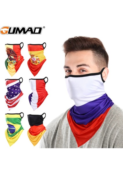 06 Fransa Stili Erkek Kadın Maskeleri Bisiklet Avcılık Yürüyüş Bandana Kanada Rusya Ispanya Meksika Brezilya Bayrağı Eşarp Isıtıcı Yüz Kapağı Balıkçılık Maskesi (Yurt Dışından) modelleri