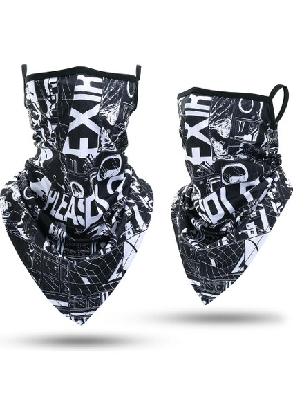 No.29 Tarzı Yaz Baskılı Üçgen Bandana Koşu Bisiklet Yarım Yüz Maskeleri Avcılık Kayak Yürüyüş Balıkçılık Bisiklet Snowboard Eşarp Erkekler Kadınlar (Yurt Dışından)