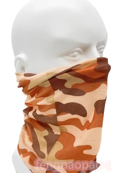 No.8 Stili Tek Boyut Ourdoor Bisiklet Yürüyüş Kamp Avcılık Koşu Boyun Tüp Eşarp Bandana Bisiklet Motosiklet Yüz Maskesi Bandana Sihirli Eşarp Kadın Erkek (Yurt Dışından) fiyatları