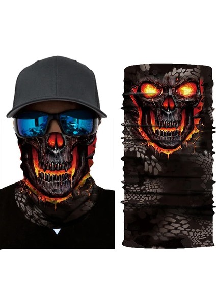 S008 Stili Süper Kahraman Venom Joker Kafatası 3D Dikişsiz Bandana Motosiklet Bisiklete Binme Yarım Yüz Maskesi Buffs Eşarp Kadın Erkek Işlevli Boyun Sıcak (Yurt Dışından)