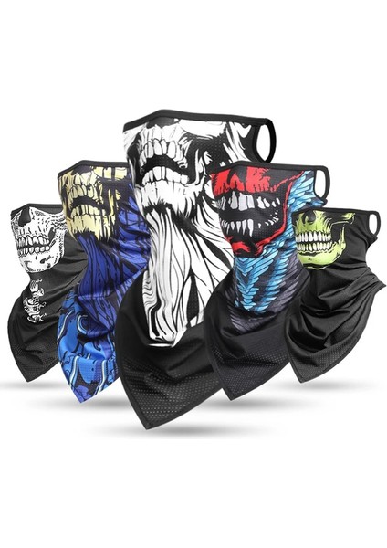 B21 Stili Tek Boyut Nefes Spor Kafatası Yüz Bandana Kulak Halkaları Maske Kayak Balıkçılık Yürüyüş Kamp Koşu Boyun Sıcak Körüğü Kapak Erkekler Kadınlar Balaclava (Yurt Dışından) fiyatları