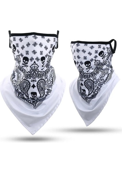 No.24 Tarzı Yaz Baskı Üçgen Bandana Koşu Bisiklet Sporları Boyun Isıtıcı Yüz Maskesi Bisiklet Avcılık Kayak Yürüyüş Bisiklet Tüp Eşarp Kadın Erkek (Yurt Dışından)
