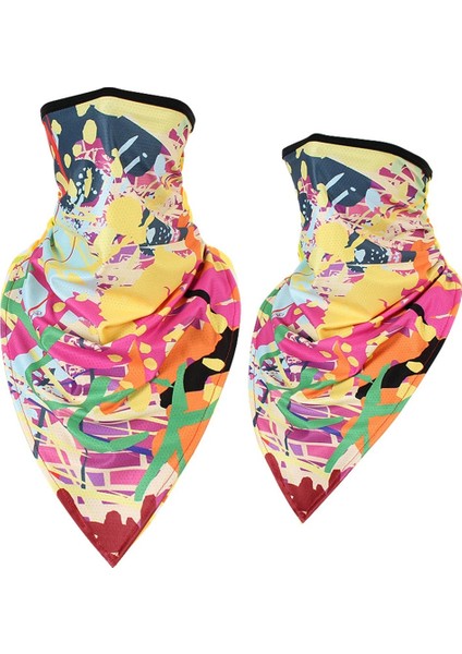 No.5 Tarzı Spor Üçgen Maske Bisiklet Bandana Yürüyüş Kamp Avcılık Koşu Ordu Bisiklet Askeri Taktik Boyun Örtüsü Kadın Erkek Atkılar (Yurt Dışından)