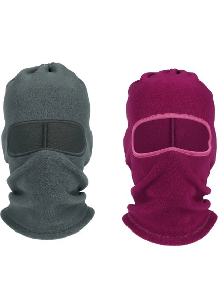 Kumral Tarzı Kış Isıtıcı Bandana Kayak Maskesi 2 In 1 Balaclava Boyun Körüğü Bisiklete Binme Kayak Yürüyüş Için Termal Tüp Eşarp Snowboard Yüz Kapağı (Yurt Dışından)