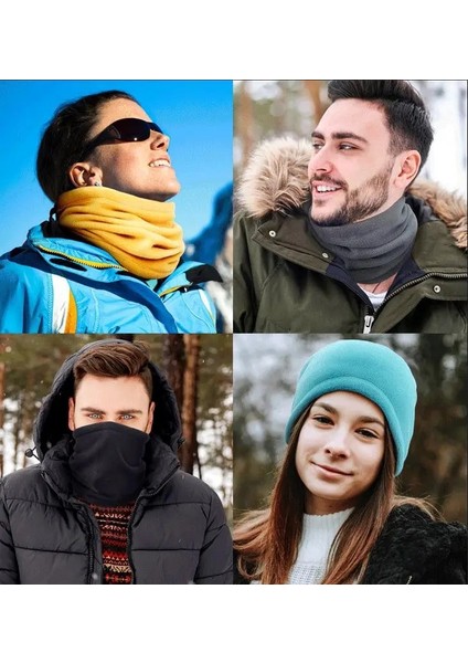 Gül Kırmızı Stili Tek Boyut Kış Boyun Isıtıcı Unisex 3 1 Çok Işlevli Moda Polar Isıtıcı Boyun Yüzük Eşarp Kış Şapka Doğa Sporları Yüz Maskesi Atkılar (Yurt Dışından) indirimleri