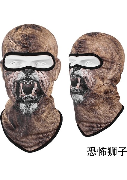 X8 Stili Hayvan Balaclava Erkek Eşarp Sevimli Yüz Maskesi Kedi Köpek Komik Bandana Bisiklet Kayak Yüz Kalkanı Moto Biker Motosiklet Tam Yüz Maskesi (Yurt Dışından)