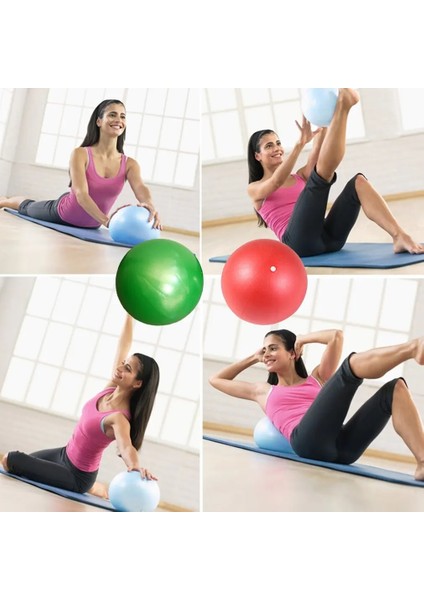 Yeşil Stil Yeni 25CM Yoga Topu Egzersiz Jimnastik Fitness Pilates Topu Denge Egzersizi Spor Salonu Fitness Yoga Çekirdek Topu Kapalı Alan Eğitimi Yoga Topu (Yurt Dışından) indirimleri