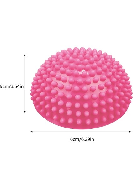 No.2 Tarzı Yarım Küre Yoga Topları Pvc Kalınlaşmak Şişme Ayak Masajı Denge Eğitim Topu Spor Salonu Pilates Egzersiz Fitness (Yurt Dışından)