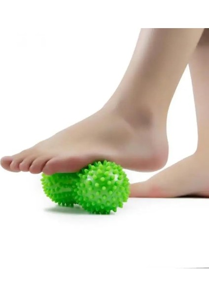 Mavi Stil Fıstık Şekli Masaj Yoga Fitness Topu Stres Relax Vücut Dikenli Pvc Dayanıklı Ayak Dikenli Kas Masajı Tetik Noktası Ayak (Yurt Dışından) fırsatları